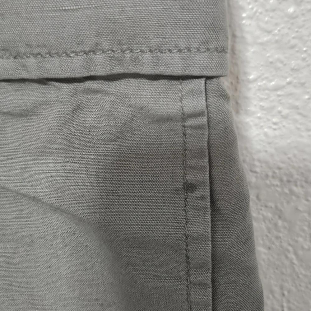 J Crew cargo jogger pants see description for sizing linen blend
